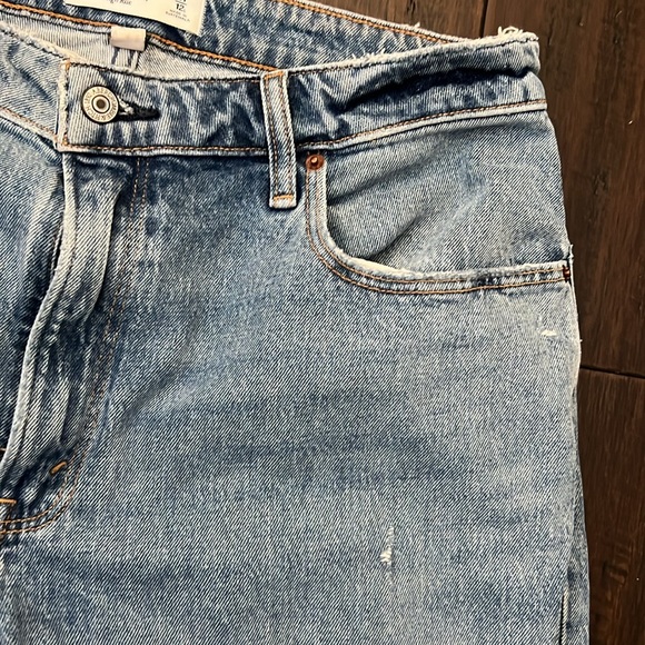 Abercrombie curve love jeans 90s relaxed size 31 long tried not worn - Picture 6 of 10